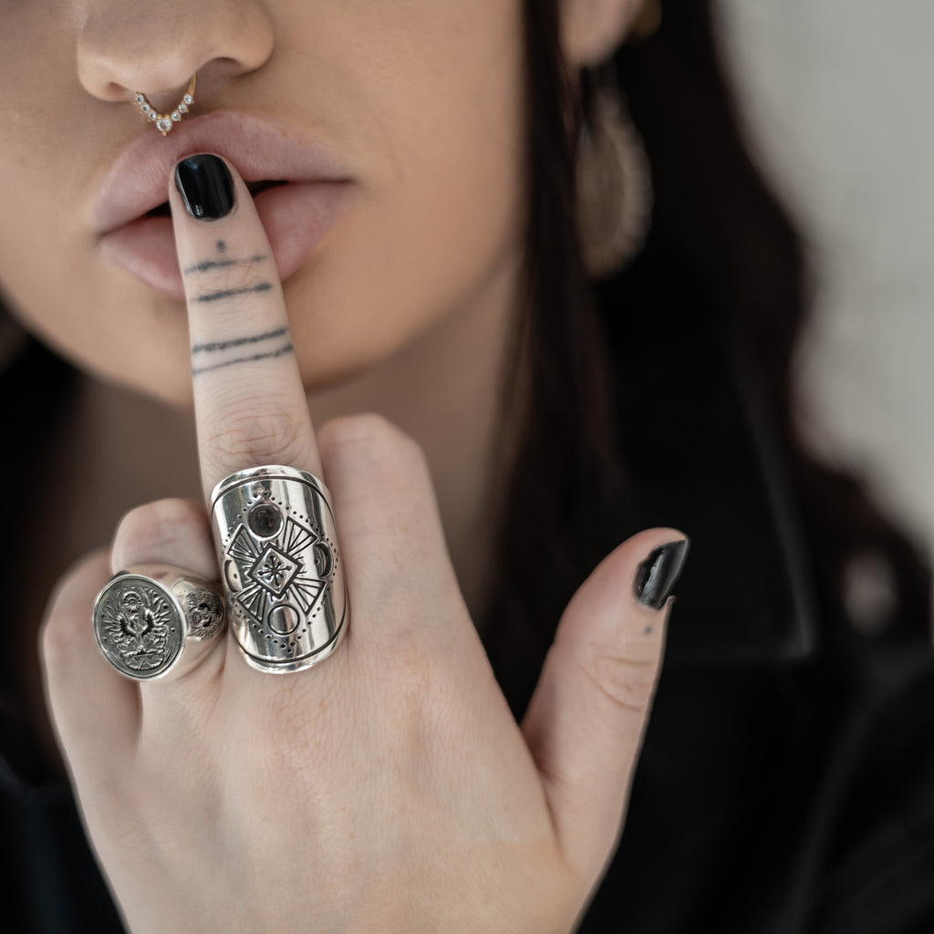REFLECTOR AURA TYPE HUMAN DESIGN RING